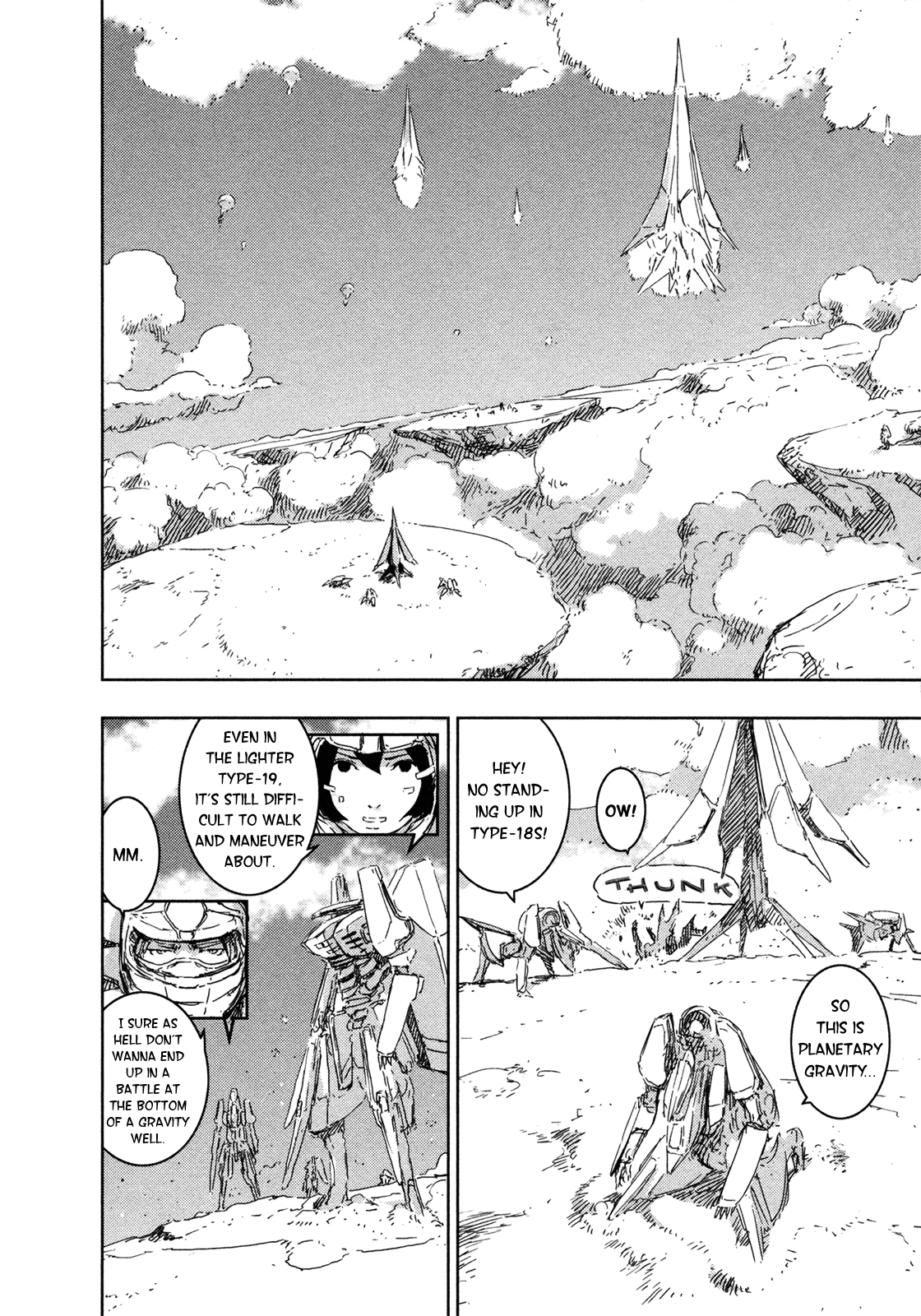 Sidonia no Kishi Chapter 43 page 12 - Chapter 43: Pilot Tsuruuchi's Melancholy