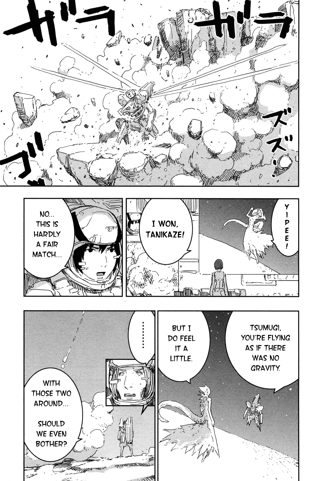 Sidonia no Kishi Chapter 43 page 15 - Chapter 43: Pilot Tsuruuchi's Melancholy