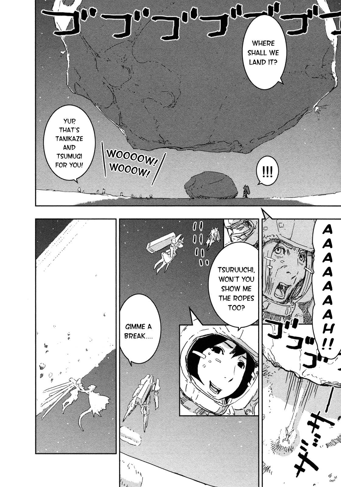 Sidonia no Kishi Chapter 43 page 22 - Chapter 43: Pilot Tsuruuchi's Melancholy