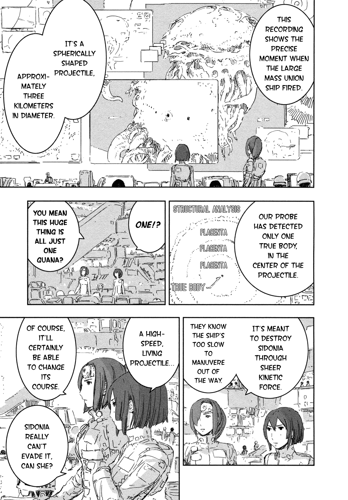 Sidonia no Kishi Chapter 43 page 27 - Chapter 43: Pilot Tsuruuchi's Melancholy