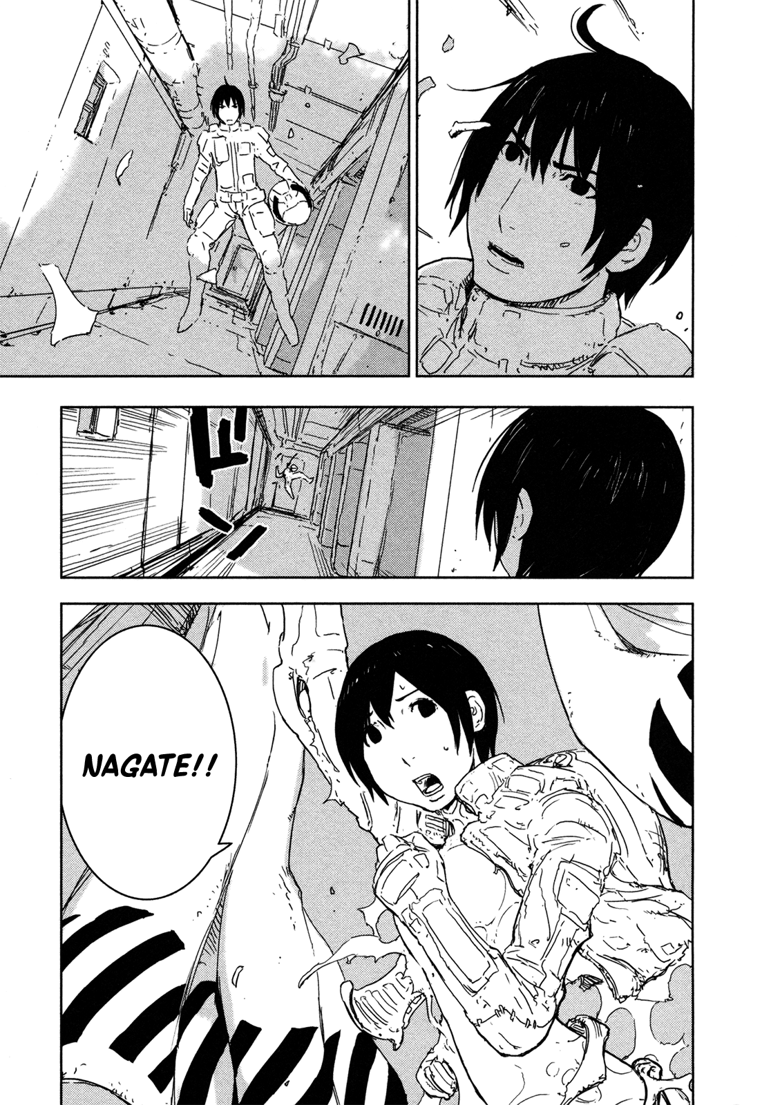 Sidonia no Kishi Chapter 43 page 6 - Chapter 43: Pilot Tsuruuchi's Melancholy