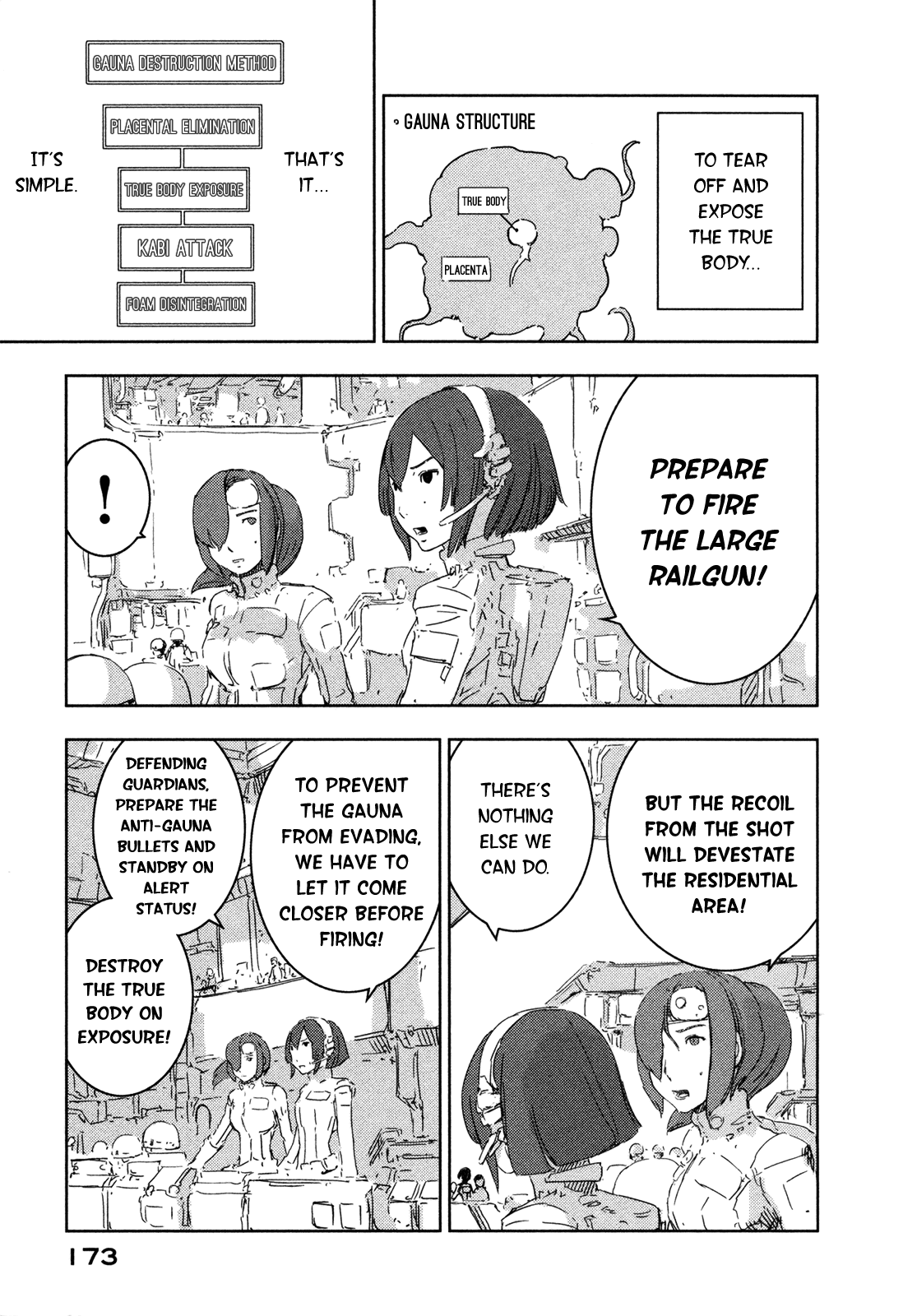 Sidonia no Kishi Chapter 44 page 19 - Chapter 44: Midorikawa Yuhata's Decision