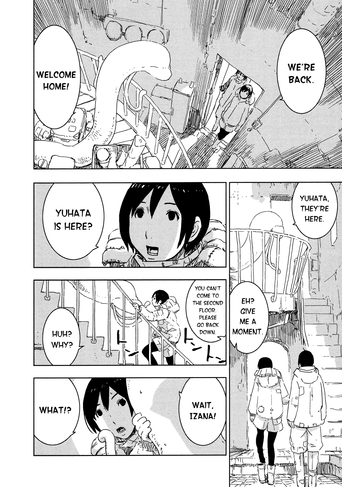 Sidonia no Kishi Chapter 45 page 18 - Chapter 45: The Honoka Sisters' House Search