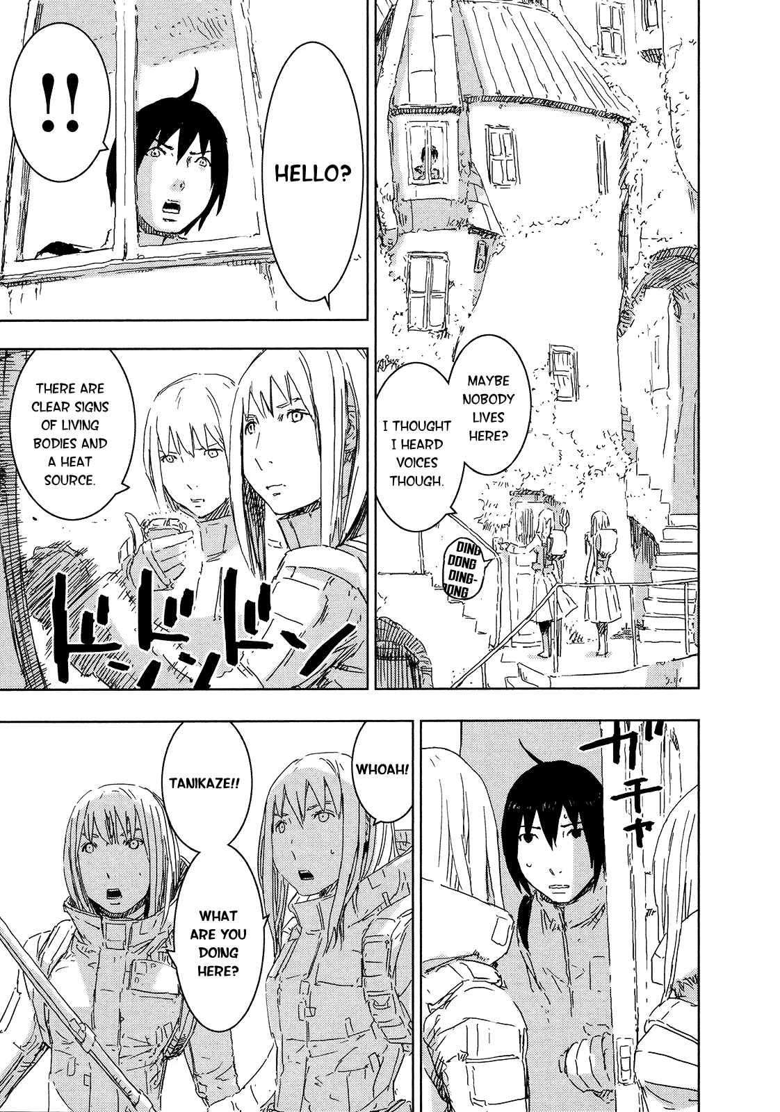 Sidonia no Kishi Chapter 45 page 23 - Chapter 45: The Honoka Sisters' House Search
