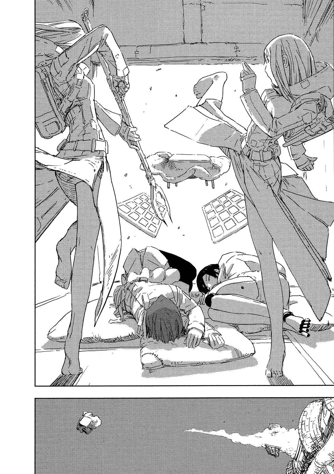 Sidonia no Kishi Chapter 45 page 26 - Chapter 45: The Honoka Sisters' House Search
