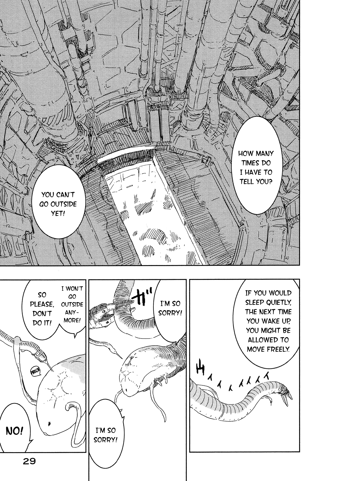 Sidonia no Kishi Chapter 45 page 31 - Chapter 45: The Honoka Sisters' House Search
