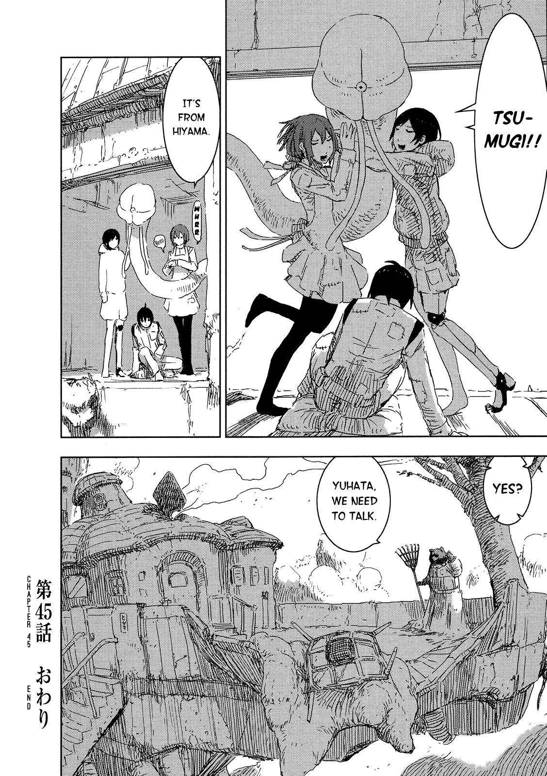 Sidonia no Kishi Chapter 45 page 34 - Chapter 45: The Honoka Sisters' House Search