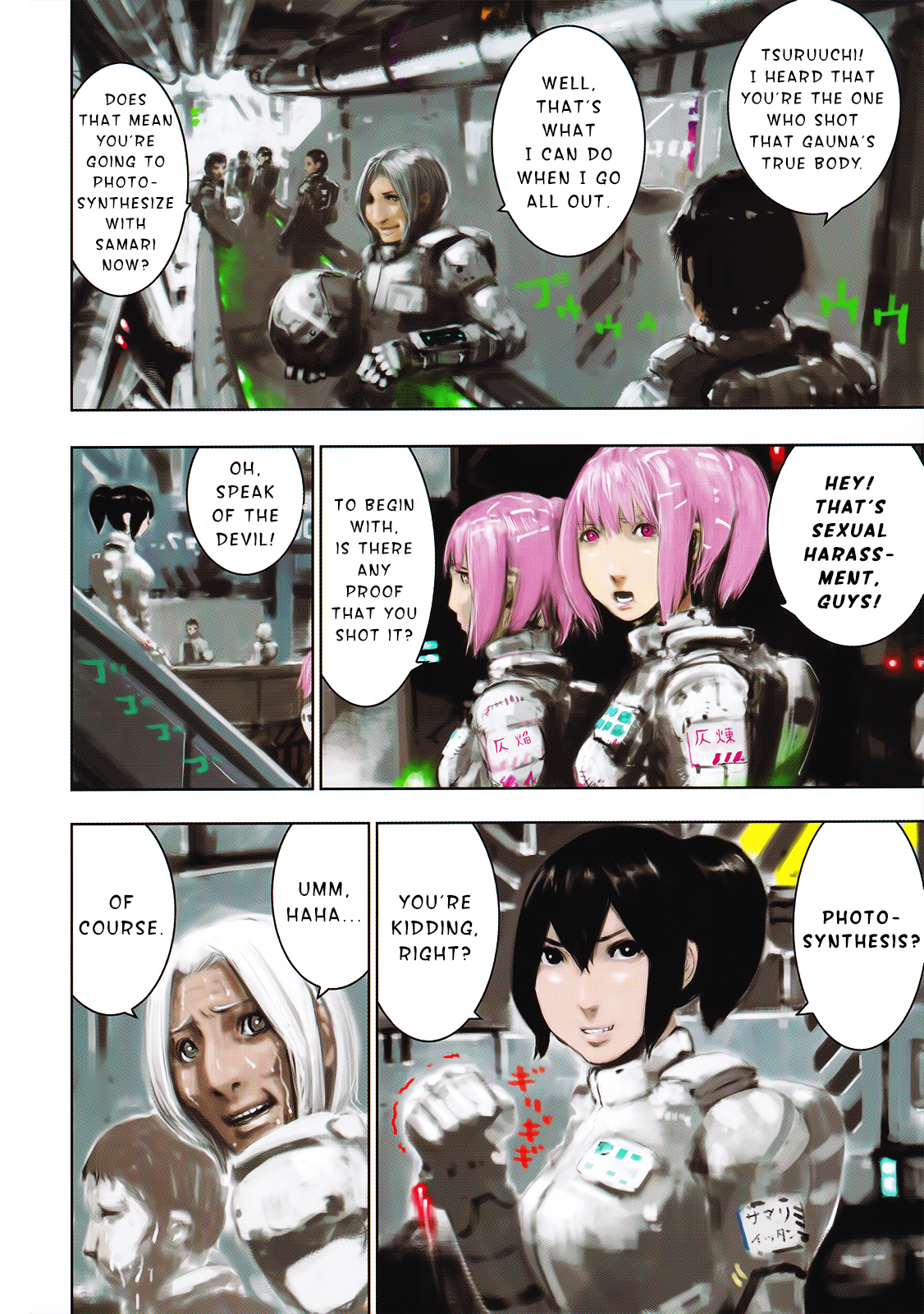 Sidonia no Kishi Chapter 45 page 4 - Chapter 45: The Honoka Sisters' House Search