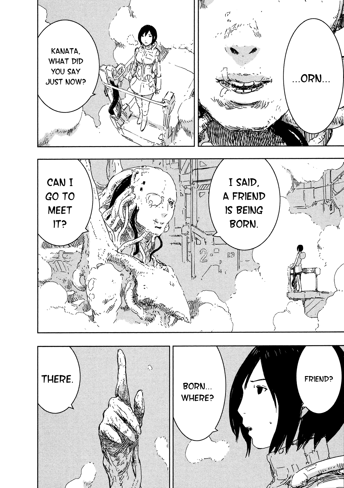 Sidonia no Kishi Chapter 46 page 18 - Chapter 46: Kanata's Birth: Part 1