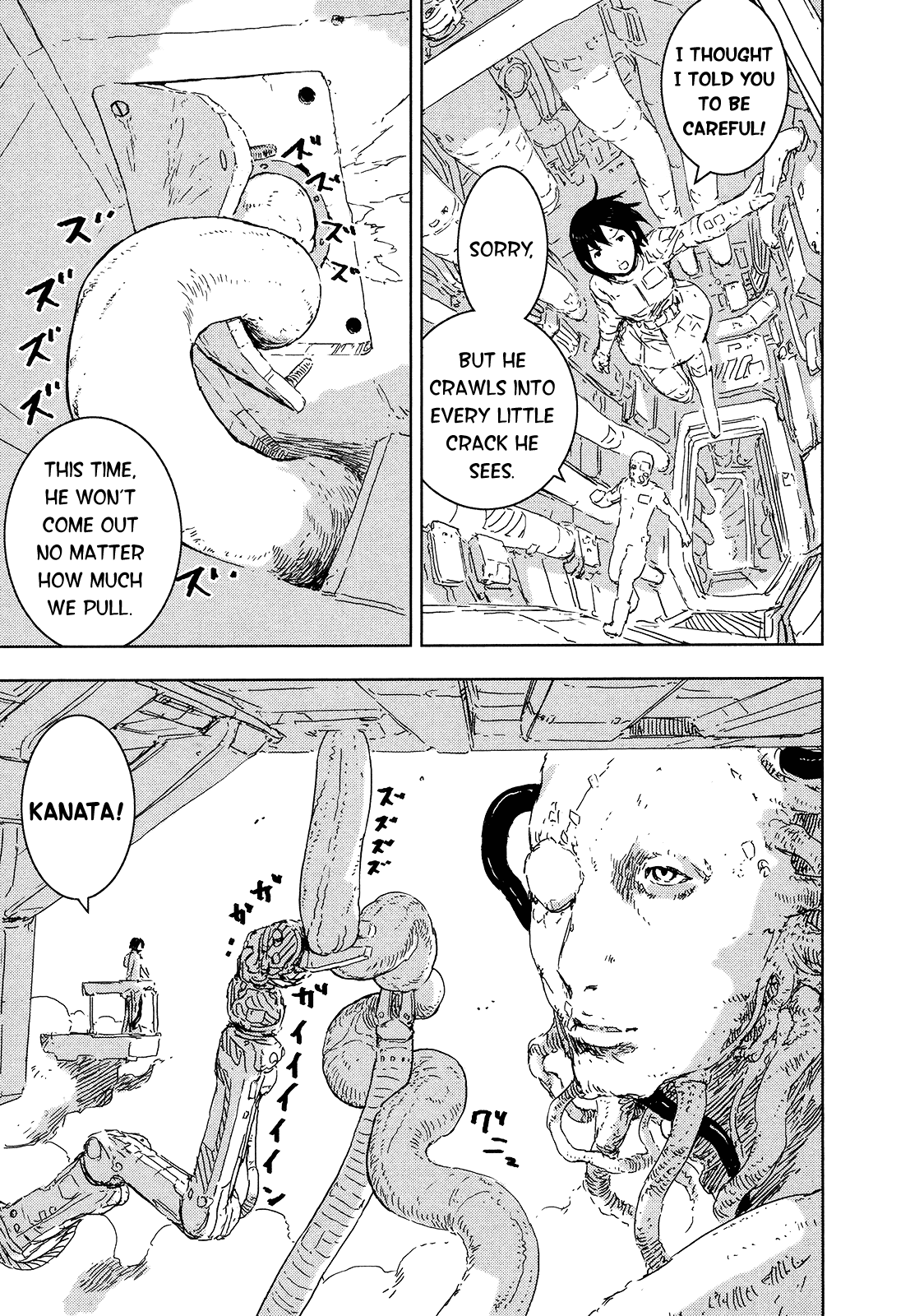 Sidonia no Kishi Chapter 46 page 21 - Chapter 46: Kanata's Birth: Part 1