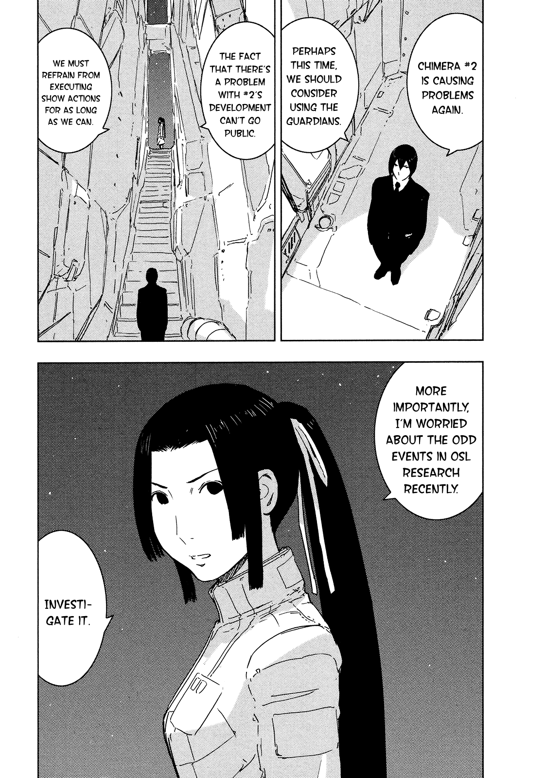 Sidonia no Kishi Chapter 46 page 23 - Chapter 46: Kanata's Birth: Part 1