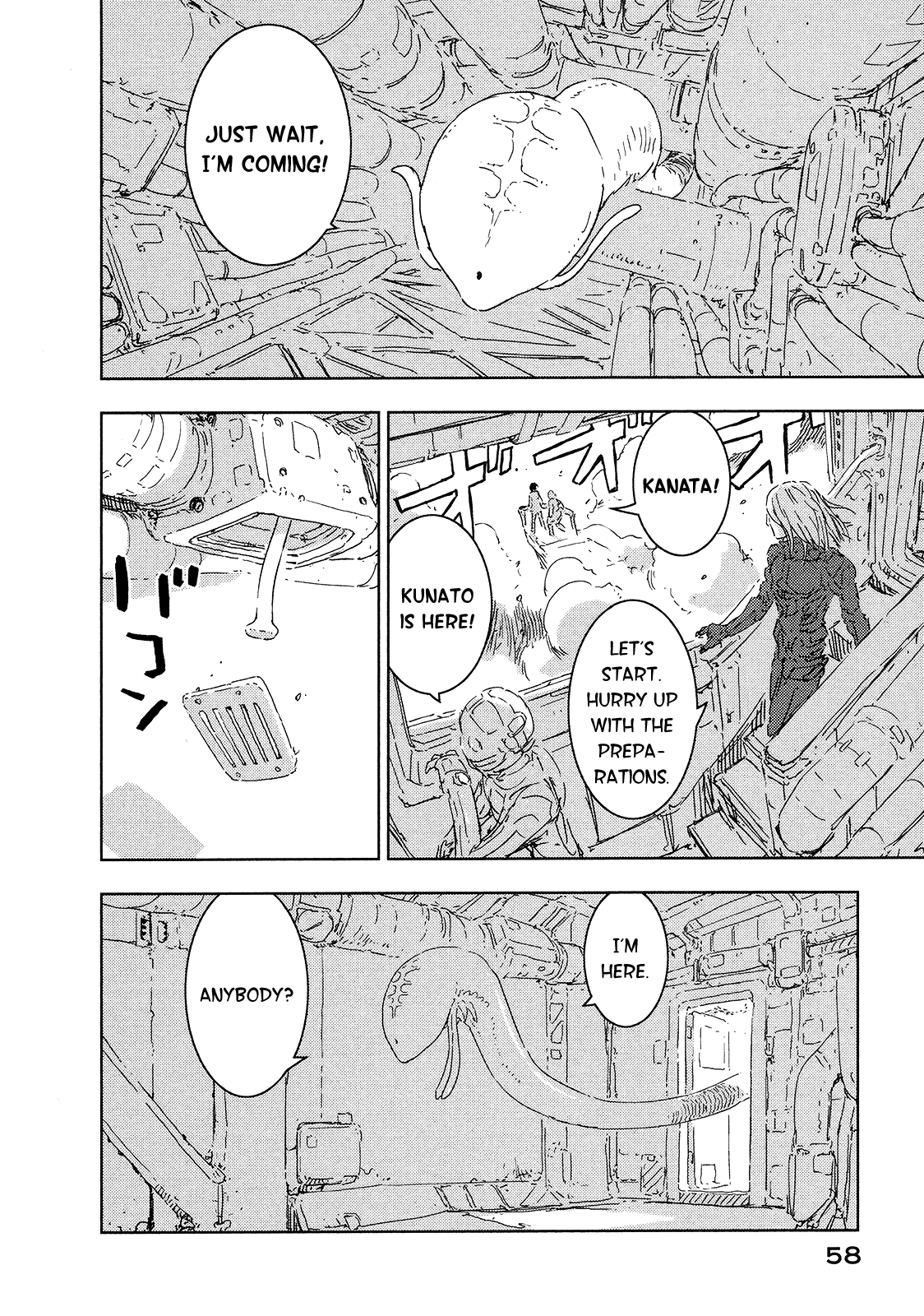 Sidonia no Kishi Chapter 46 page 24 - Chapter 46: Kanata's Birth: Part 1