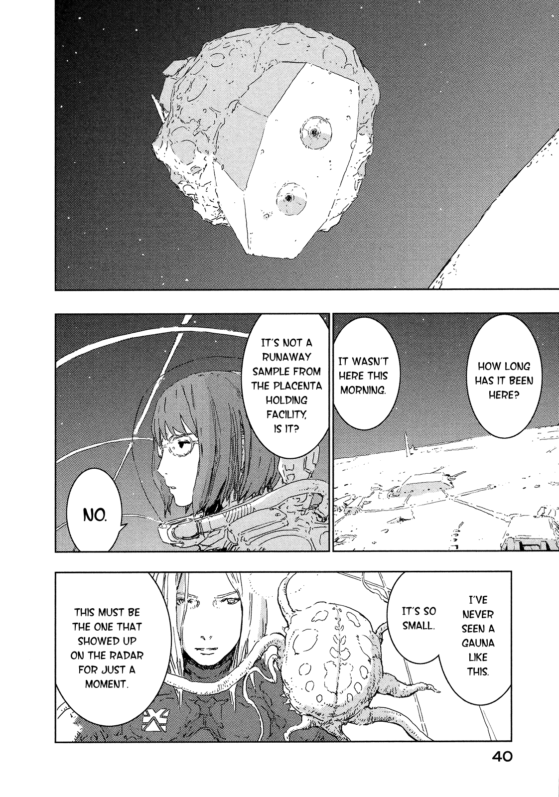 Sidonia no Kishi Chapter 46 page 6 - Chapter 46: Kanata's Birth: Part 1