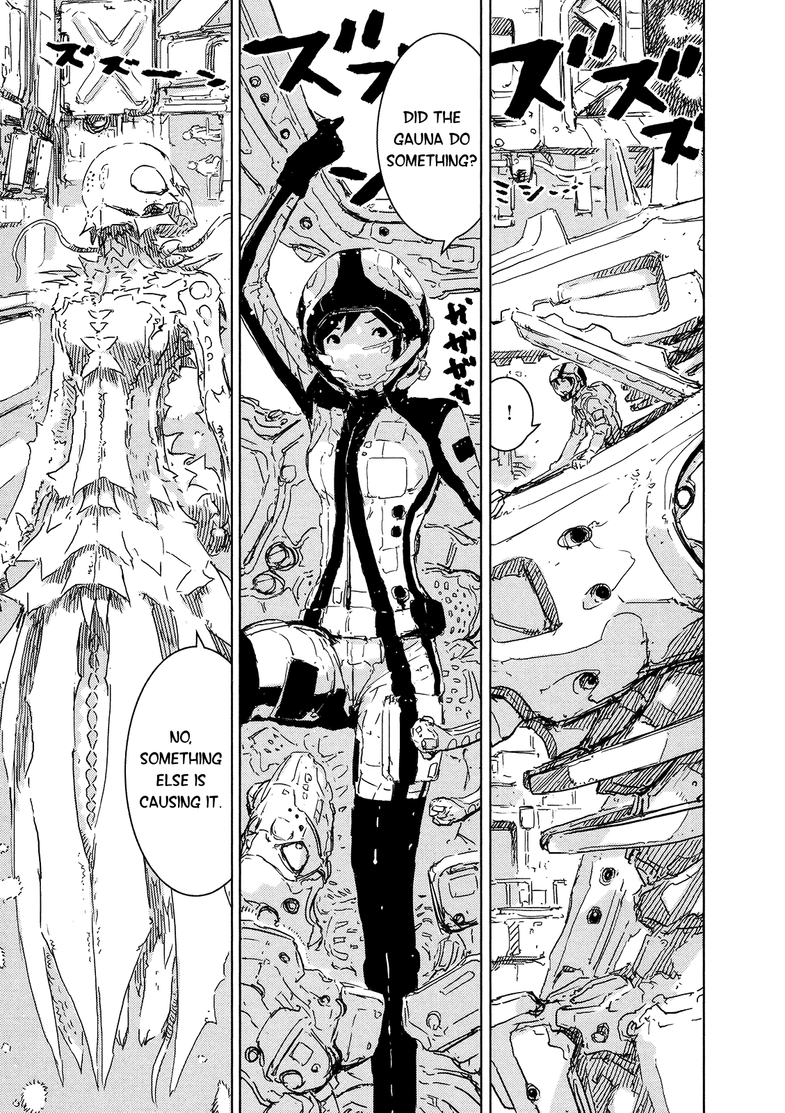 Sidonia no Kishi Chapter 47 page 13 - Chapter 47: Kanata's Birth: Part 2
