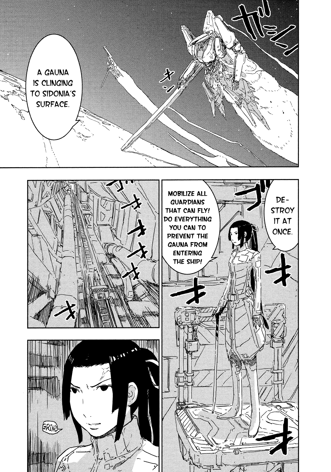 Sidonia no Kishi Chapter 47 page 4 - Chapter 47: Kanata's Birth: Part 2