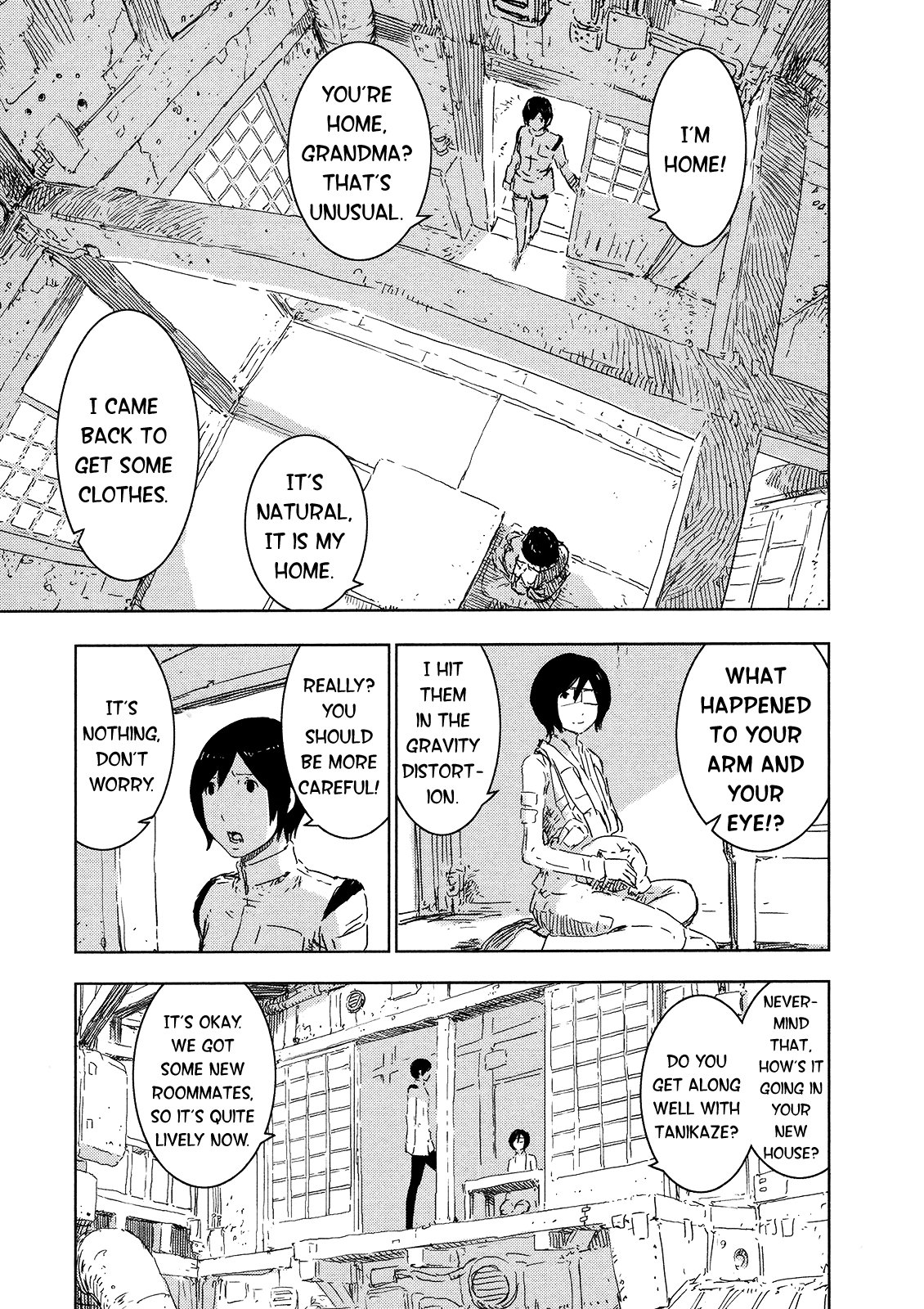 Sidonia no Kishi Chapter 48 page 11 - Chapter 48: Development of the Critically Unstable Weapon