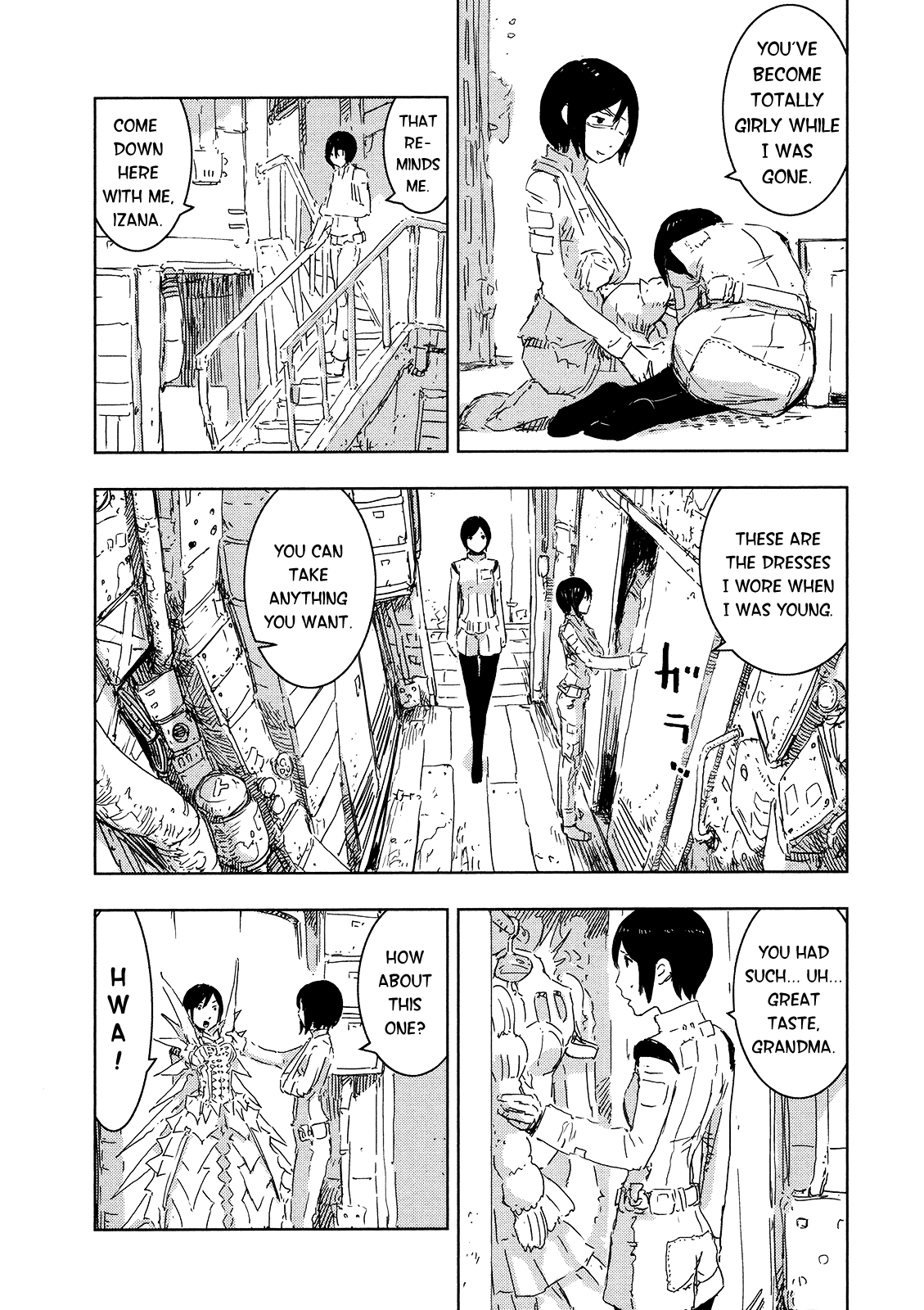 Sidonia no Kishi Chapter 48 page 12 - Chapter 48: Development of the Critically Unstable Weapon