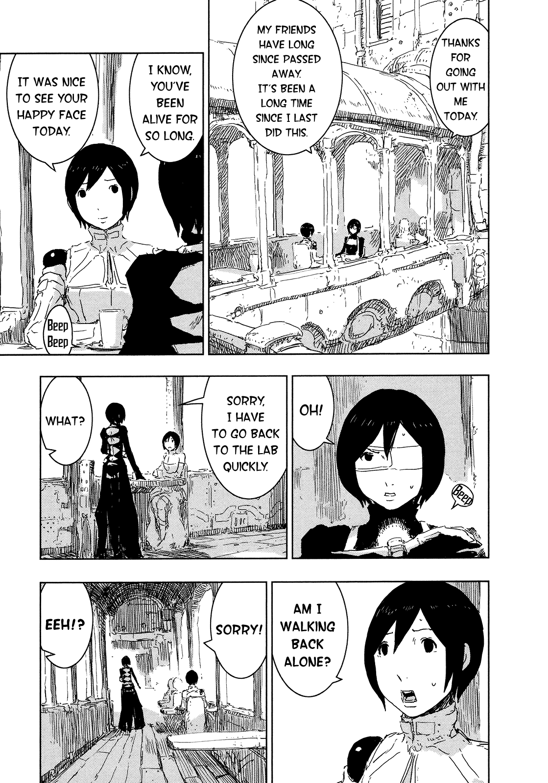 Sidonia no Kishi Chapter 48 page 15 - Chapter 48: Development of the Critically Unstable Weapon