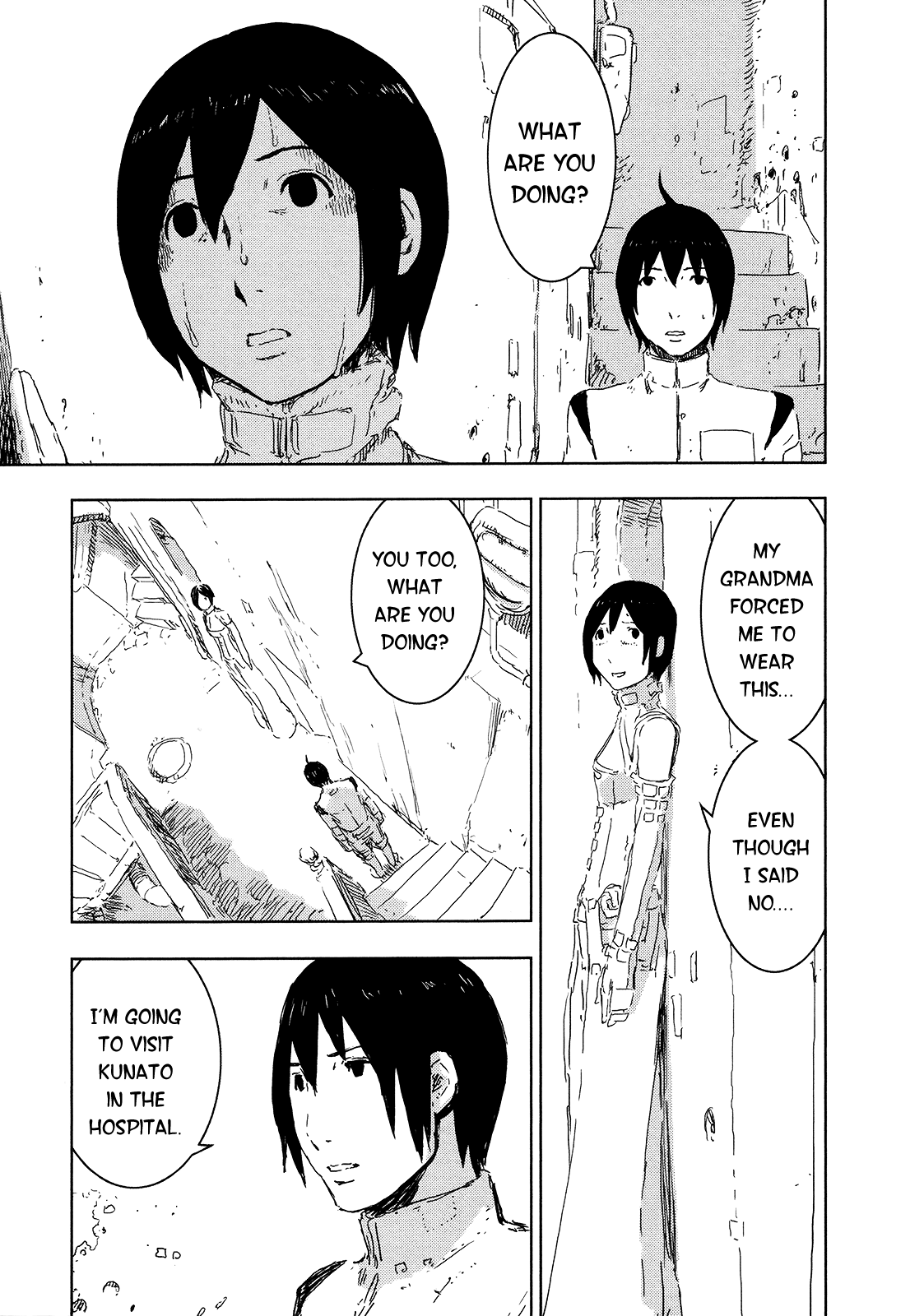 Sidonia no Kishi Chapter 48 page 17 - Chapter 48: Development of the Critically Unstable Weapon