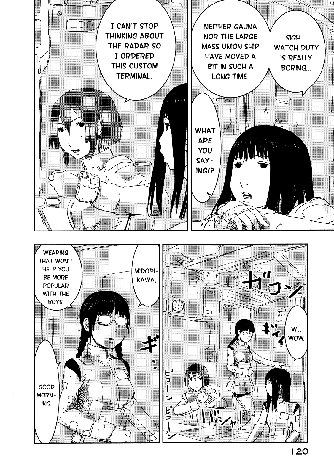 Sidonia no Kishi Chapter 48 page 18 - Chapter 48: Development of the Critically Unstable Weapon