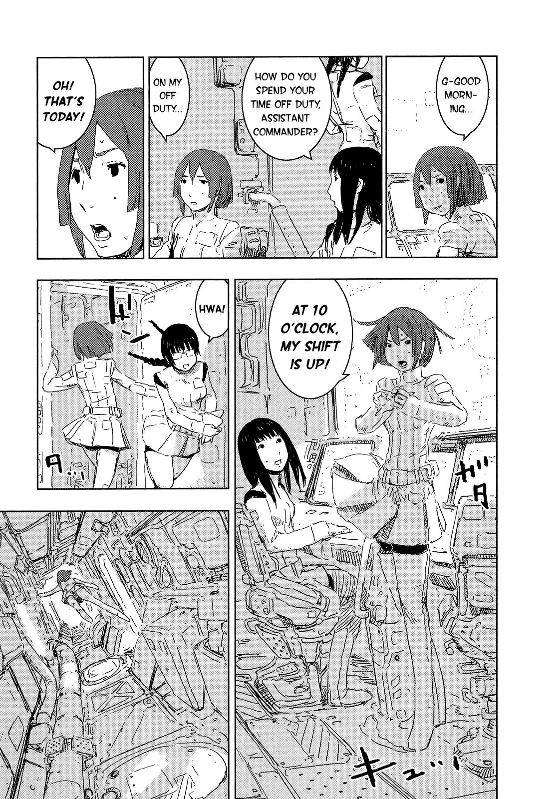 Sidonia no Kishi Chapter 48 page 19 - Chapter 48: Development of the Critically Unstable Weapon