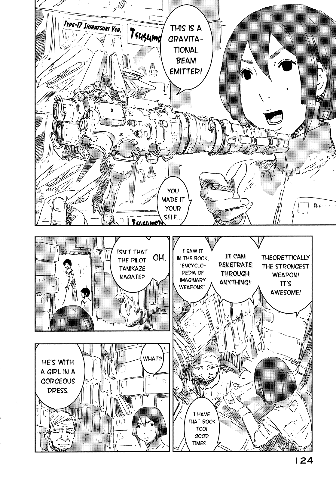 Sidonia no Kishi Chapter 48 page 22 - Chapter 48: Development of the Critically Unstable Weapon