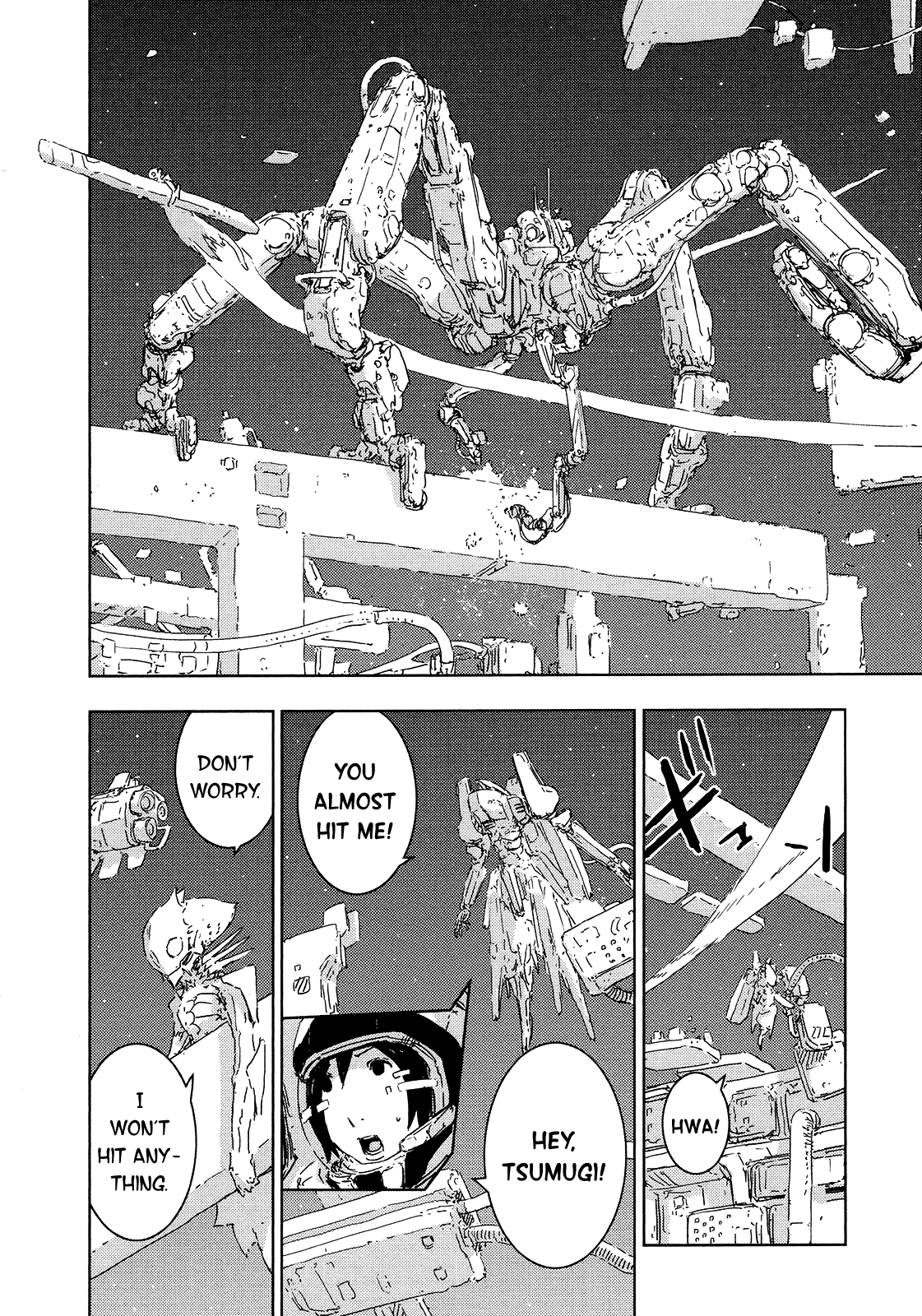 Sidonia no Kishi Chapter 48 page 4 - Chapter 48: Development of the Critically Unstable Weapon