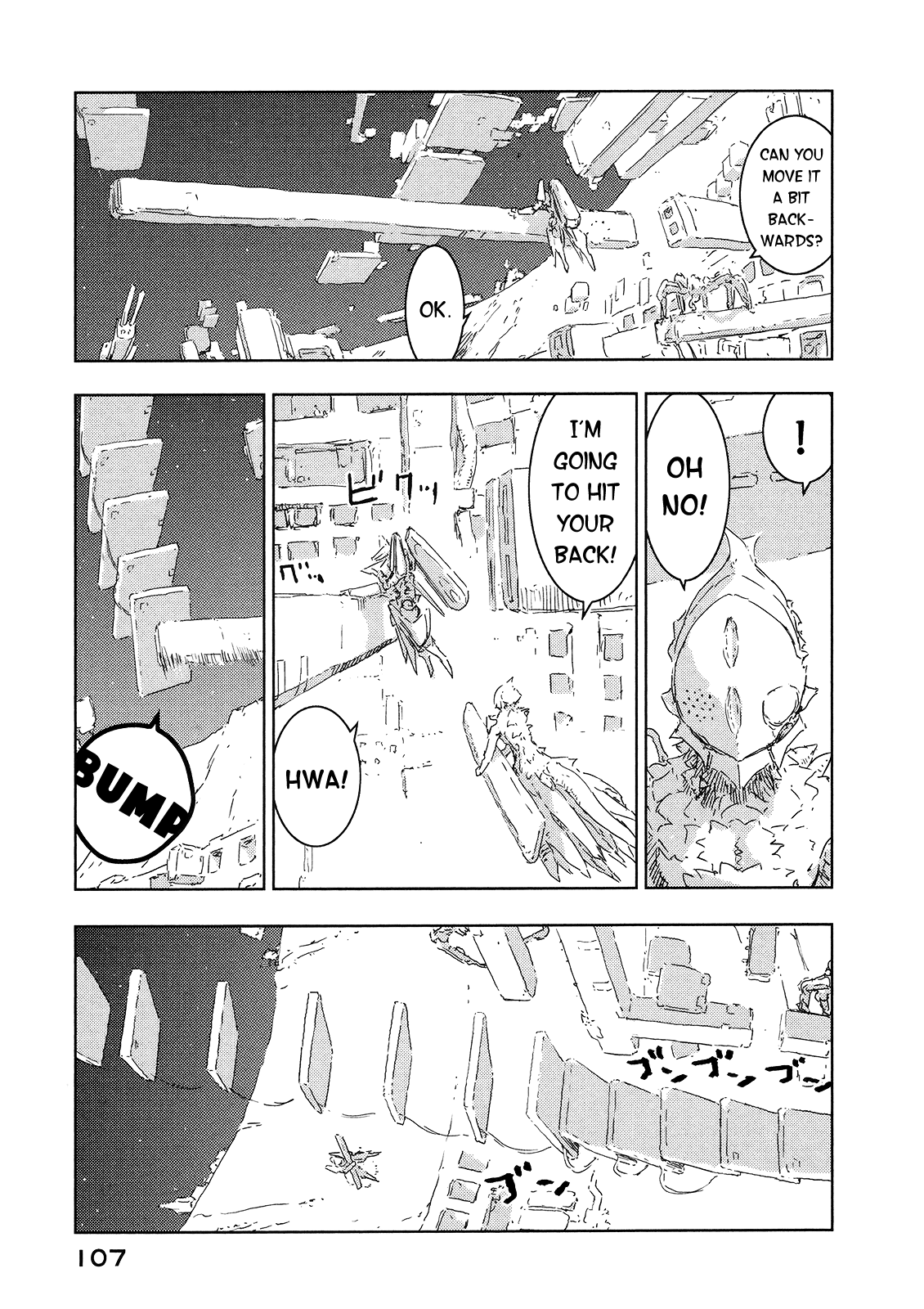Sidonia no Kishi Chapter 48 page 5 - Chapter 48: Development of the Critically Unstable Weapon