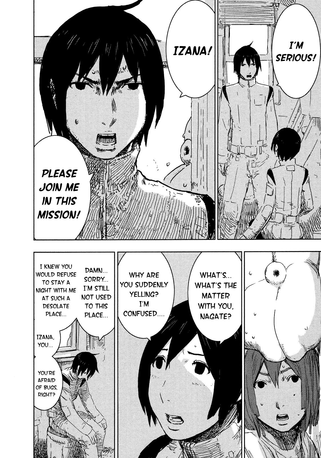 Sidonia no Kishi Chapter 49 page 12 - Chapter 49: Tanikaze Nagate's Secret Mission