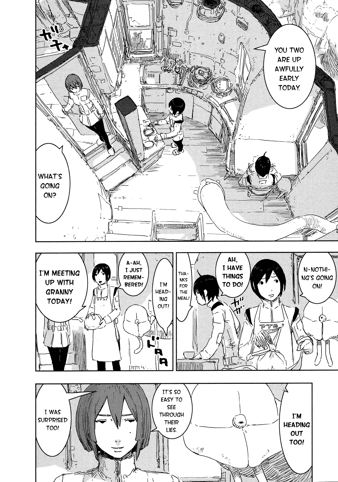 Sidonia no Kishi Chapter 49 page 14 - Chapter 49: Tanikaze Nagate's Secret Mission