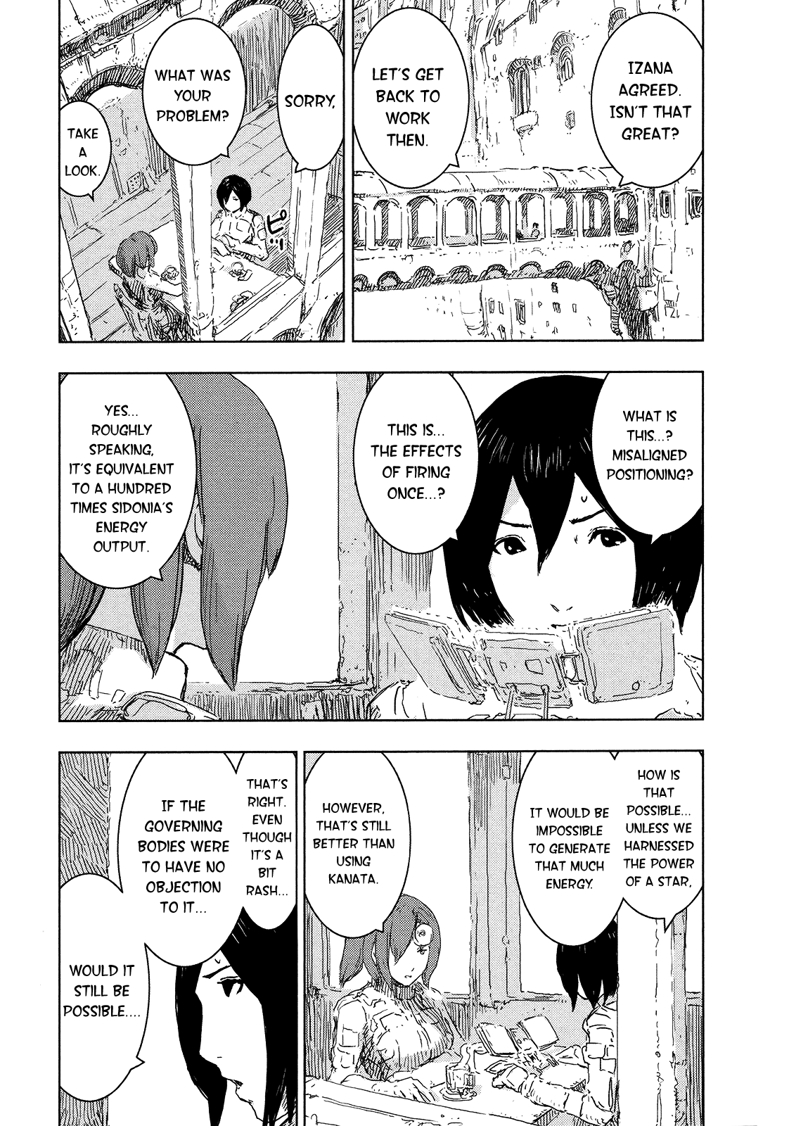 Sidonia no Kishi Chapter 49 page 15 - Chapter 49: Tanikaze Nagate's Secret Mission