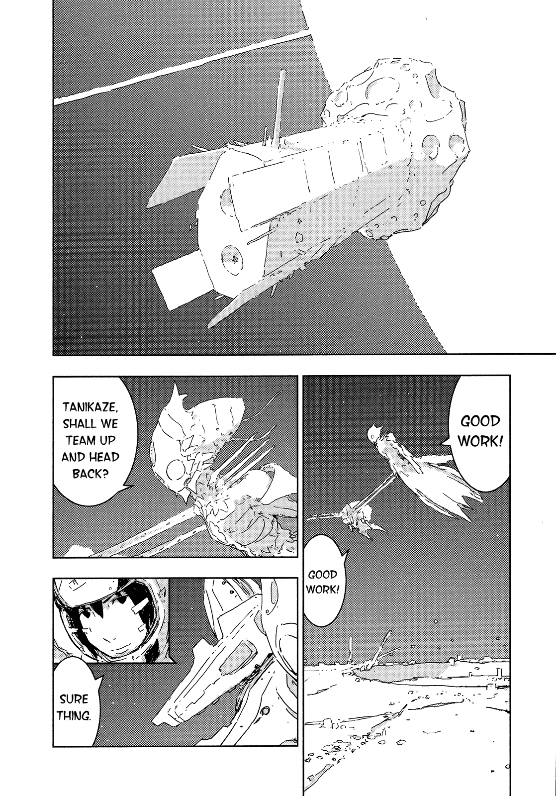 Sidonia no Kishi Chapter 49 page 2 - Chapter 49: Tanikaze Nagate's Secret Mission