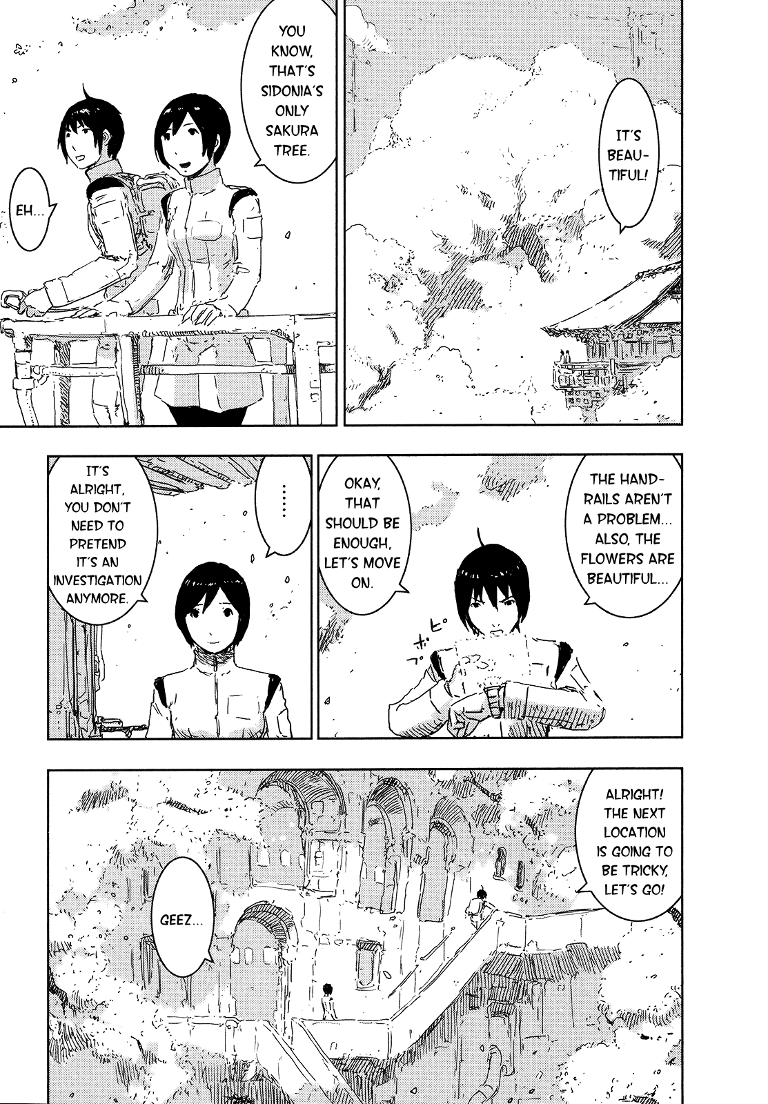 Sidonia no Kishi Chapter 49 page 21 - Chapter 49: Tanikaze Nagate's Secret Mission