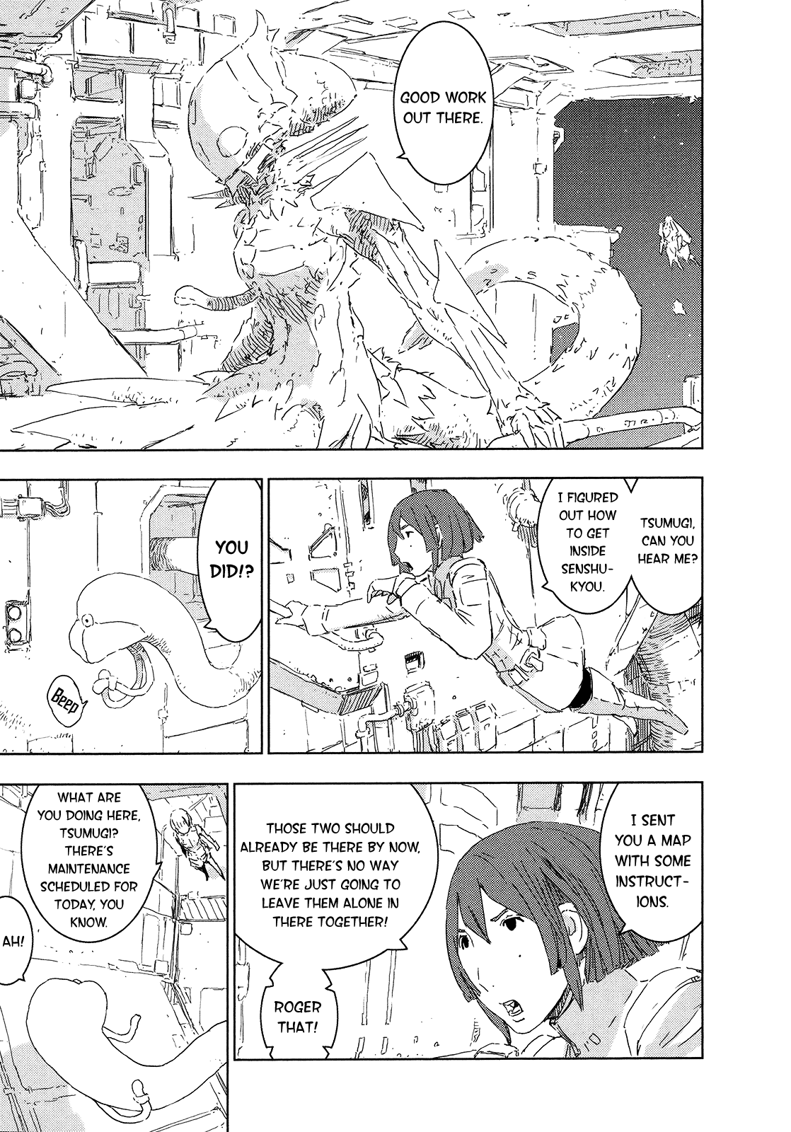 Sidonia no Kishi Chapter 49 page 23 - Chapter 49: Tanikaze Nagate's Secret Mission