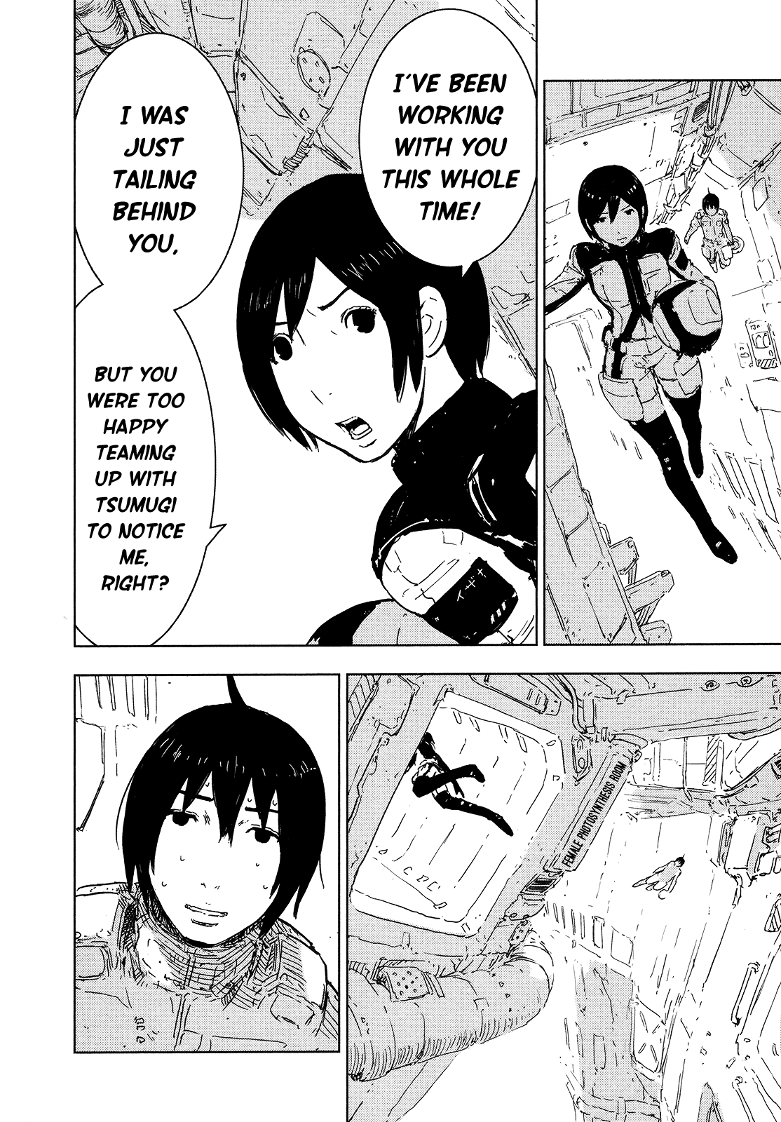 Sidonia no Kishi Chapter 49 page 4 - Chapter 49: Tanikaze Nagate's Secret Mission