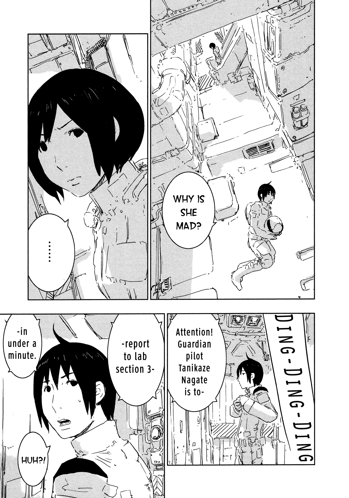 Sidonia no Kishi Chapter 49 page 5 - Chapter 49: Tanikaze Nagate's Secret Mission
