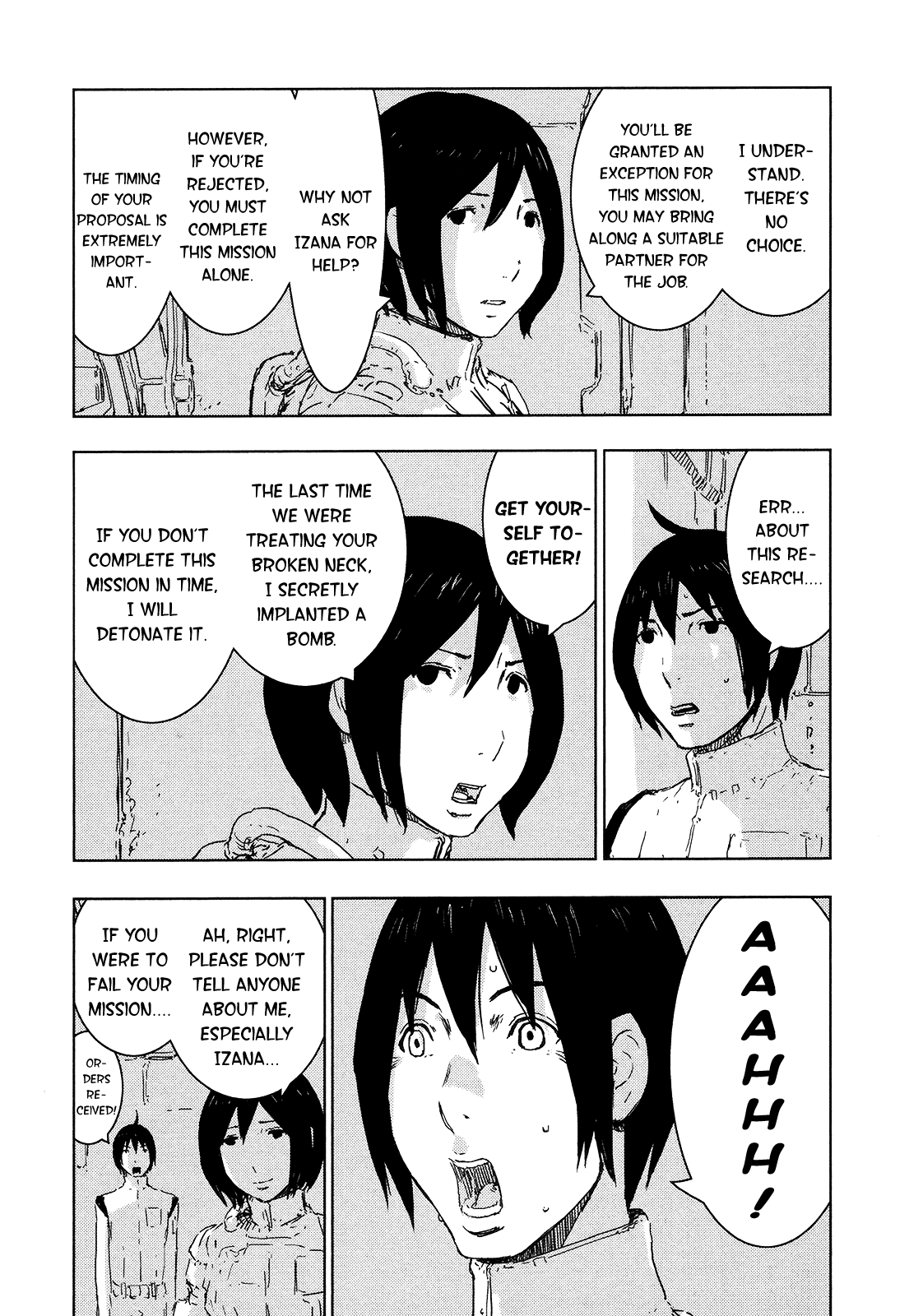 Sidonia no Kishi Chapter 49 page 7 - Chapter 49: Tanikaze Nagate's Secret Mission