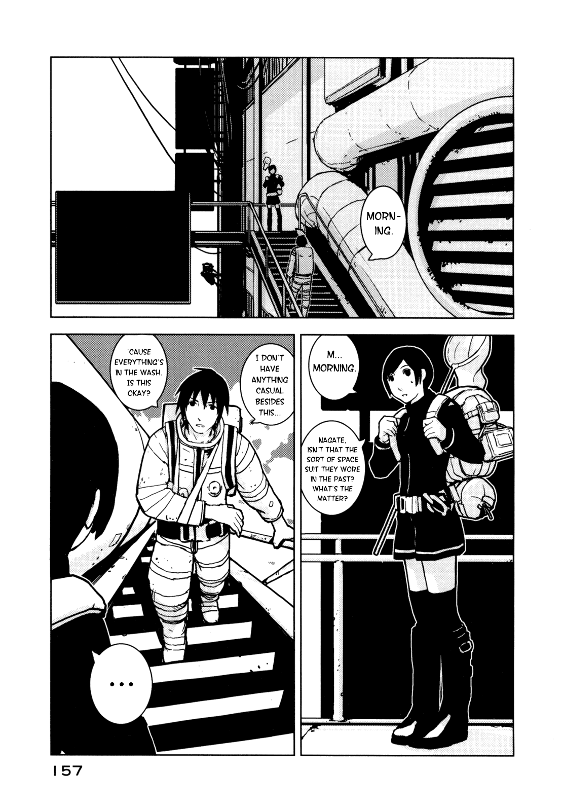 Sidonia no Kishi Chapter 5 page 11 - Chapter 5: Akai Mochikuni's Glory