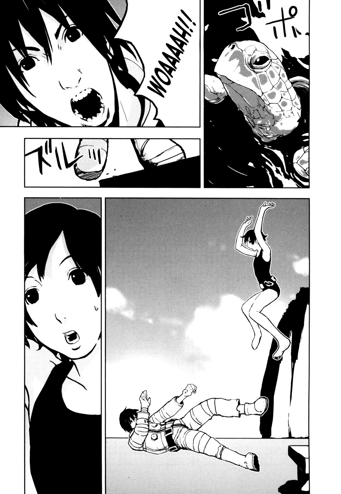 Sidonia no Kishi Chapter 5 page 16 - Chapter 5: Akai Mochikuni's Glory