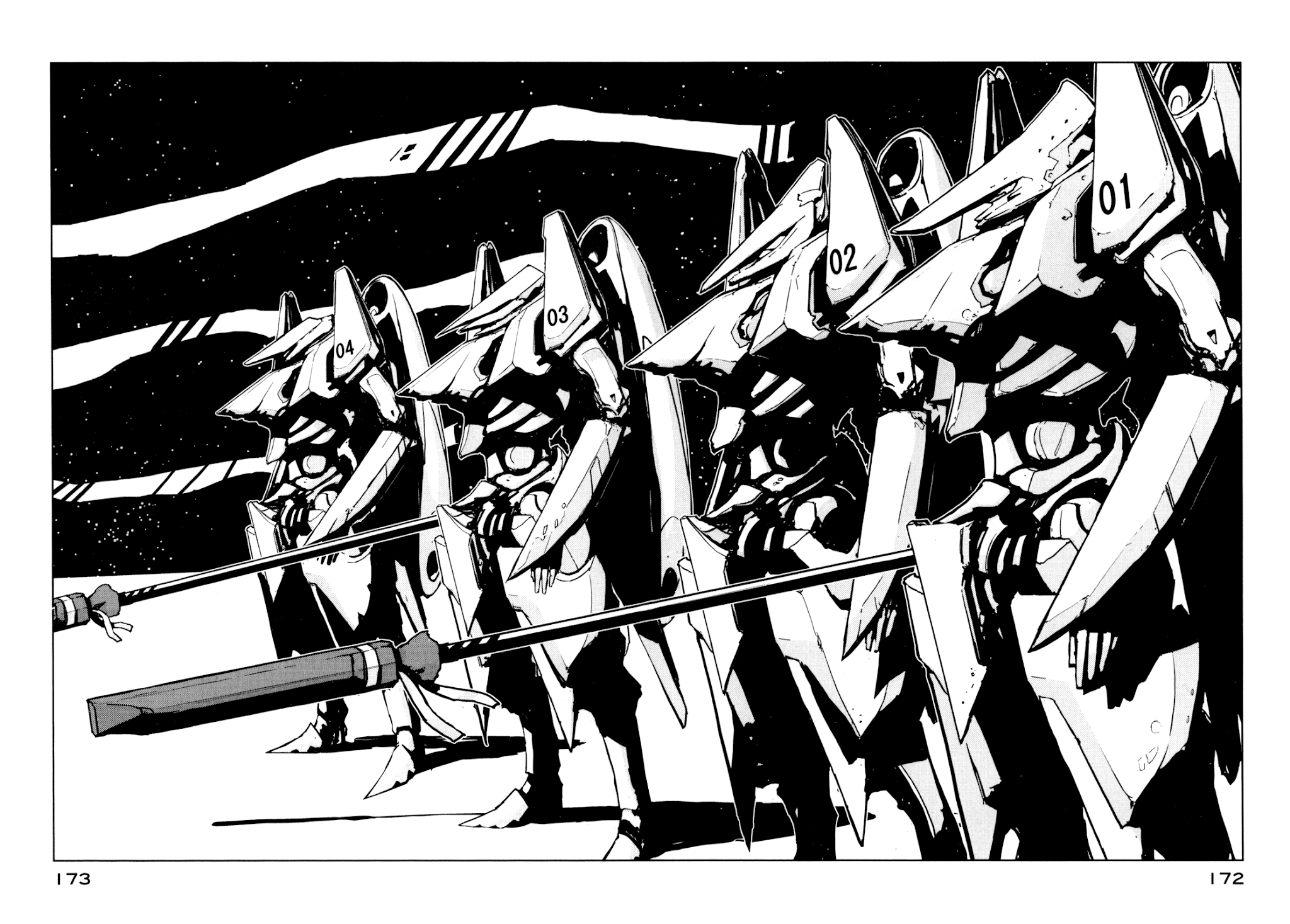 Sidonia no Kishi Chapter 5 page 25 - Chapter 5: Akai Mochikuni's Glory