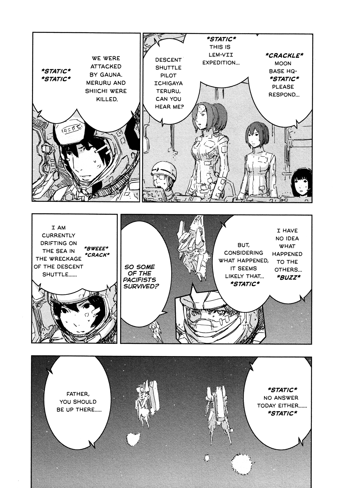 Sidonia no Kishi Chapter 50 page 10 - Chapter 50: Remnants of the Pacifists