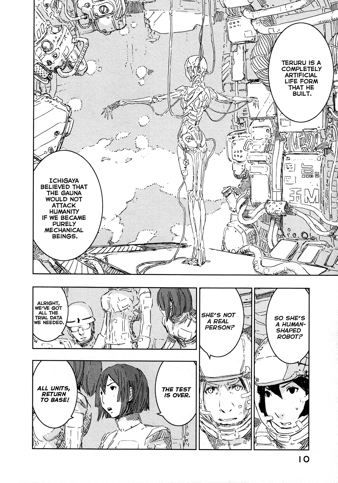 Sidonia no Kishi Chapter 50 page 12 - Chapter 50: Remnants of the Pacifists