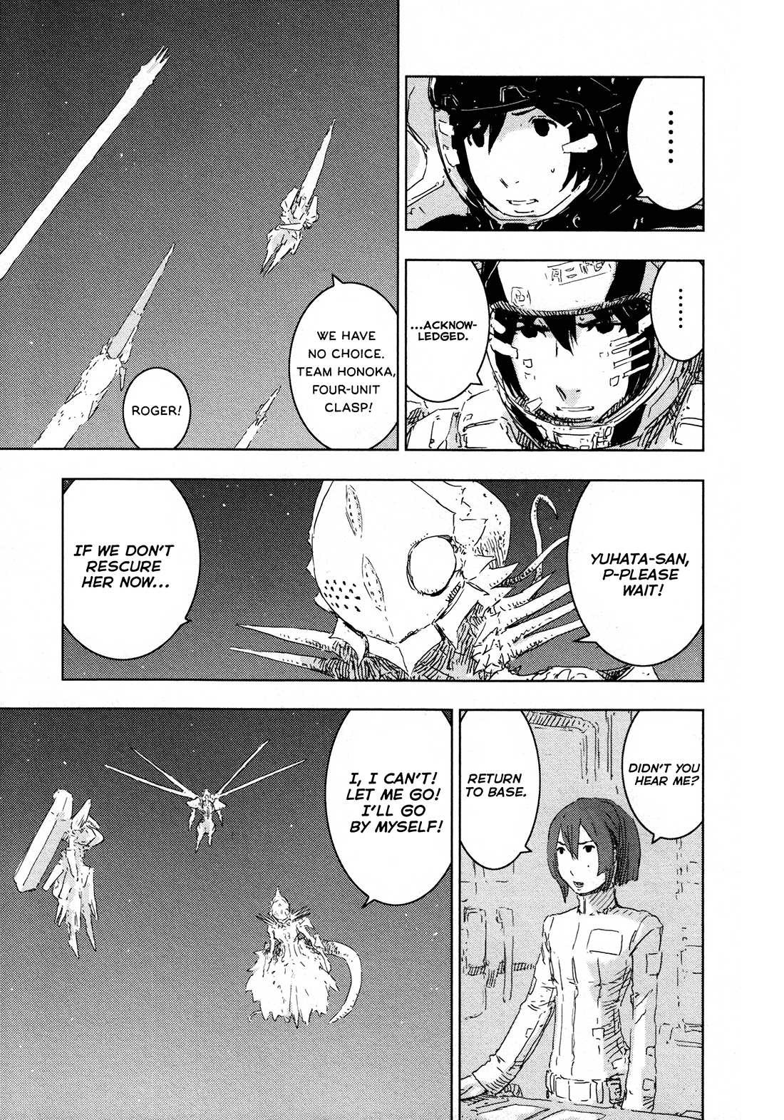 Sidonia no Kishi Chapter 50 page 13 - Chapter 50: Remnants of the Pacifists