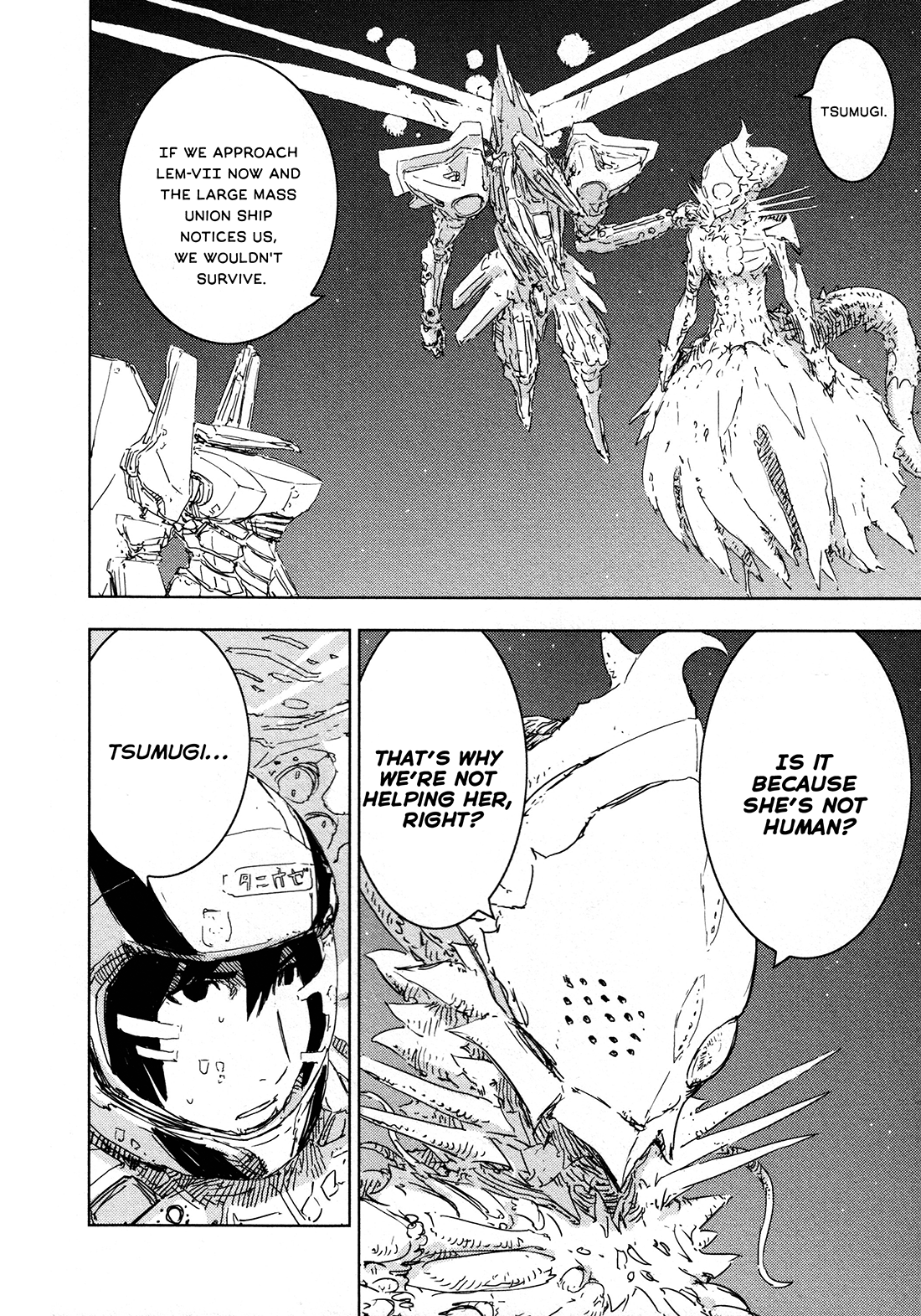 Sidonia no Kishi Chapter 50 page 14 - Chapter 50: Remnants of the Pacifists