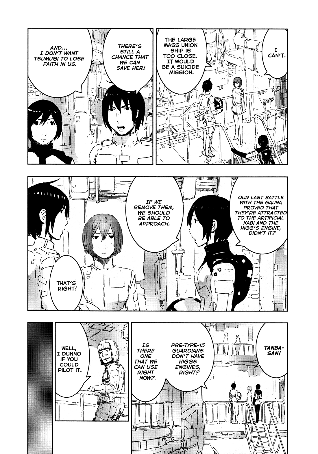Sidonia no Kishi Chapter 50 page 17 - Chapter 50: Remnants of the Pacifists