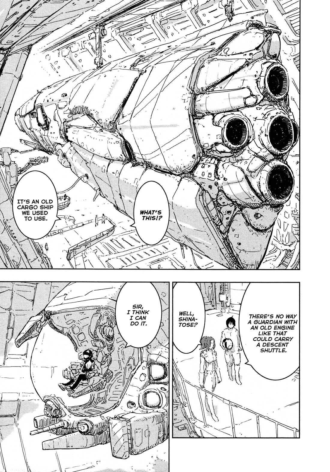 Sidonia no Kishi Chapter 50 page 19 - Chapter 50: Remnants of the Pacifists