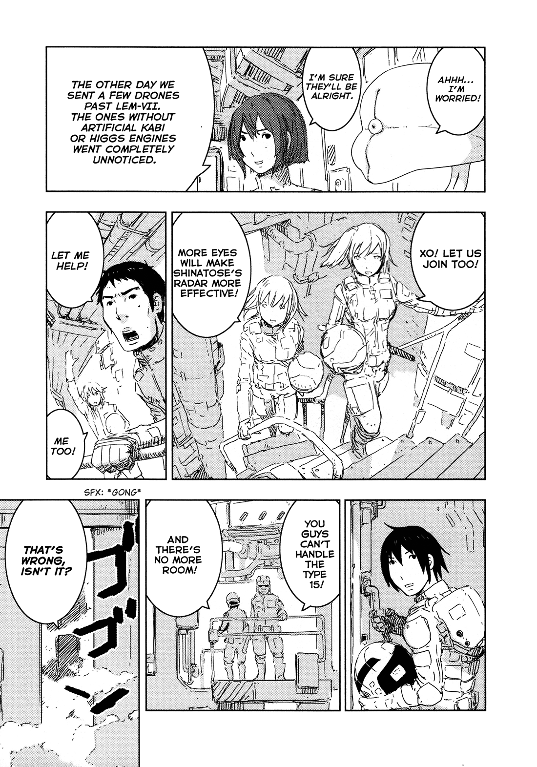 Sidonia no Kishi Chapter 50 page 21 - Chapter 50: Remnants of the Pacifists