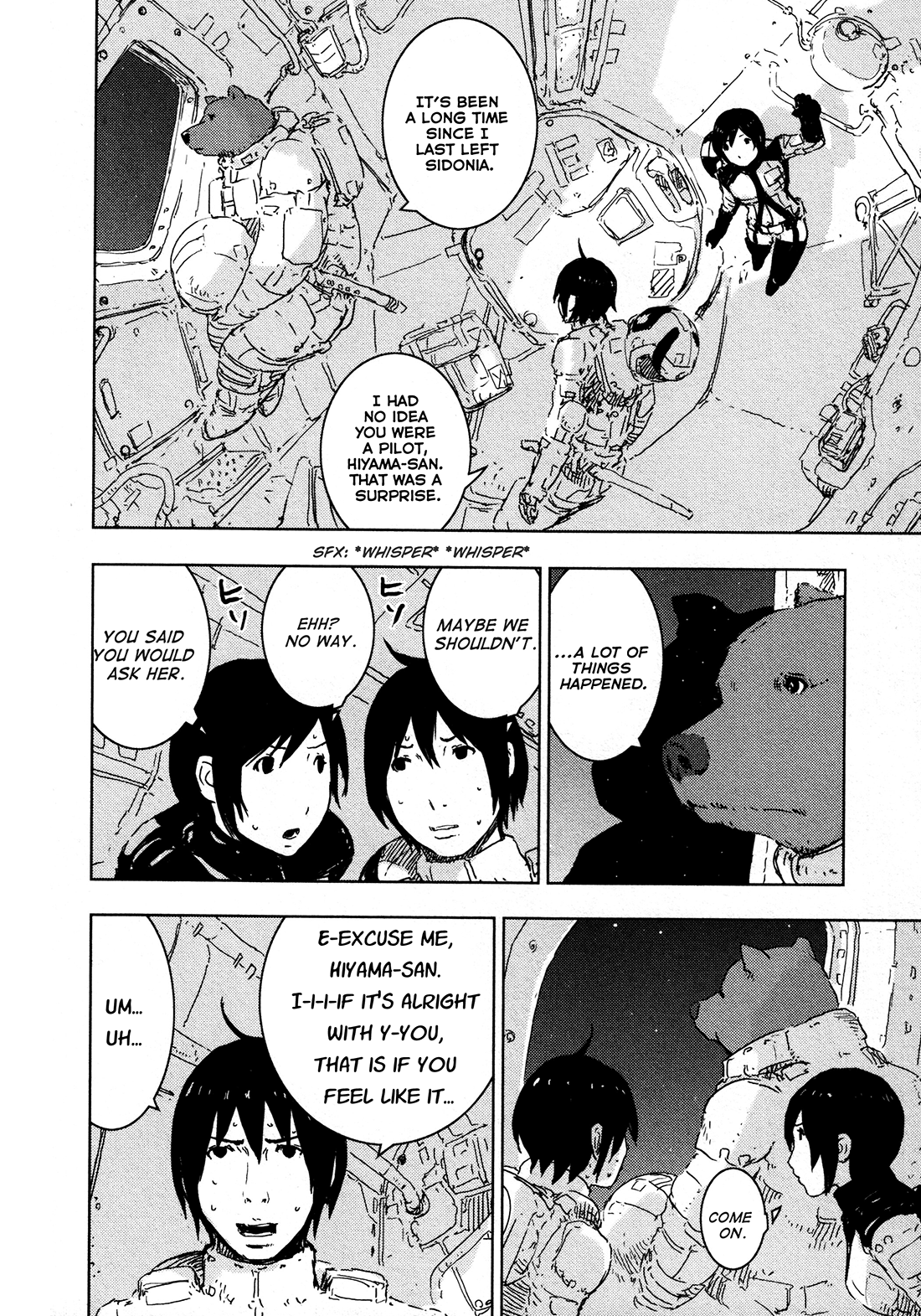 Sidonia no Kishi Chapter 50 page 24 - Chapter 50: Remnants of the Pacifists