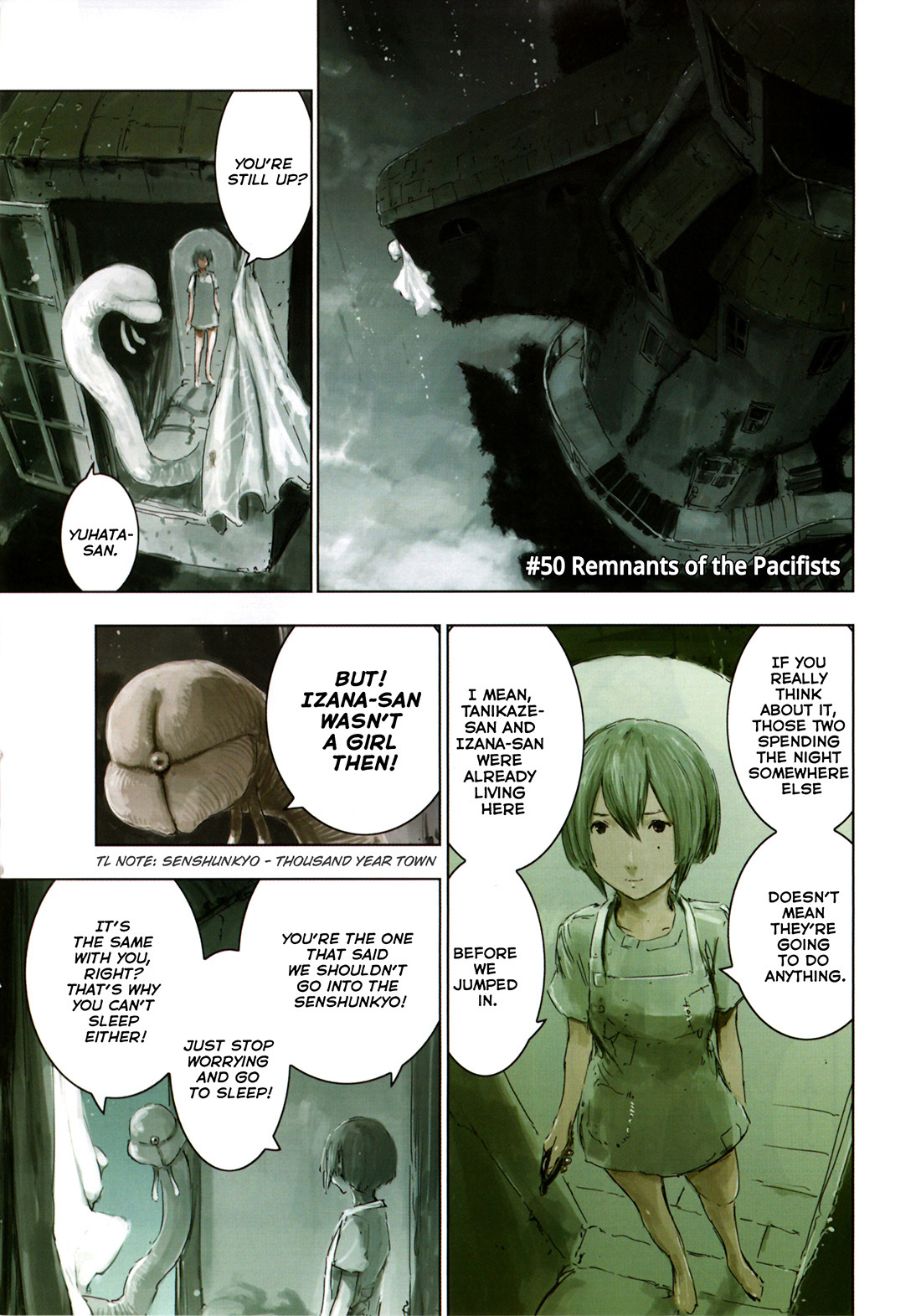 Sidonia no Kishi Chapter 50 page 3 - Chapter 50: Remnants of the Pacifists