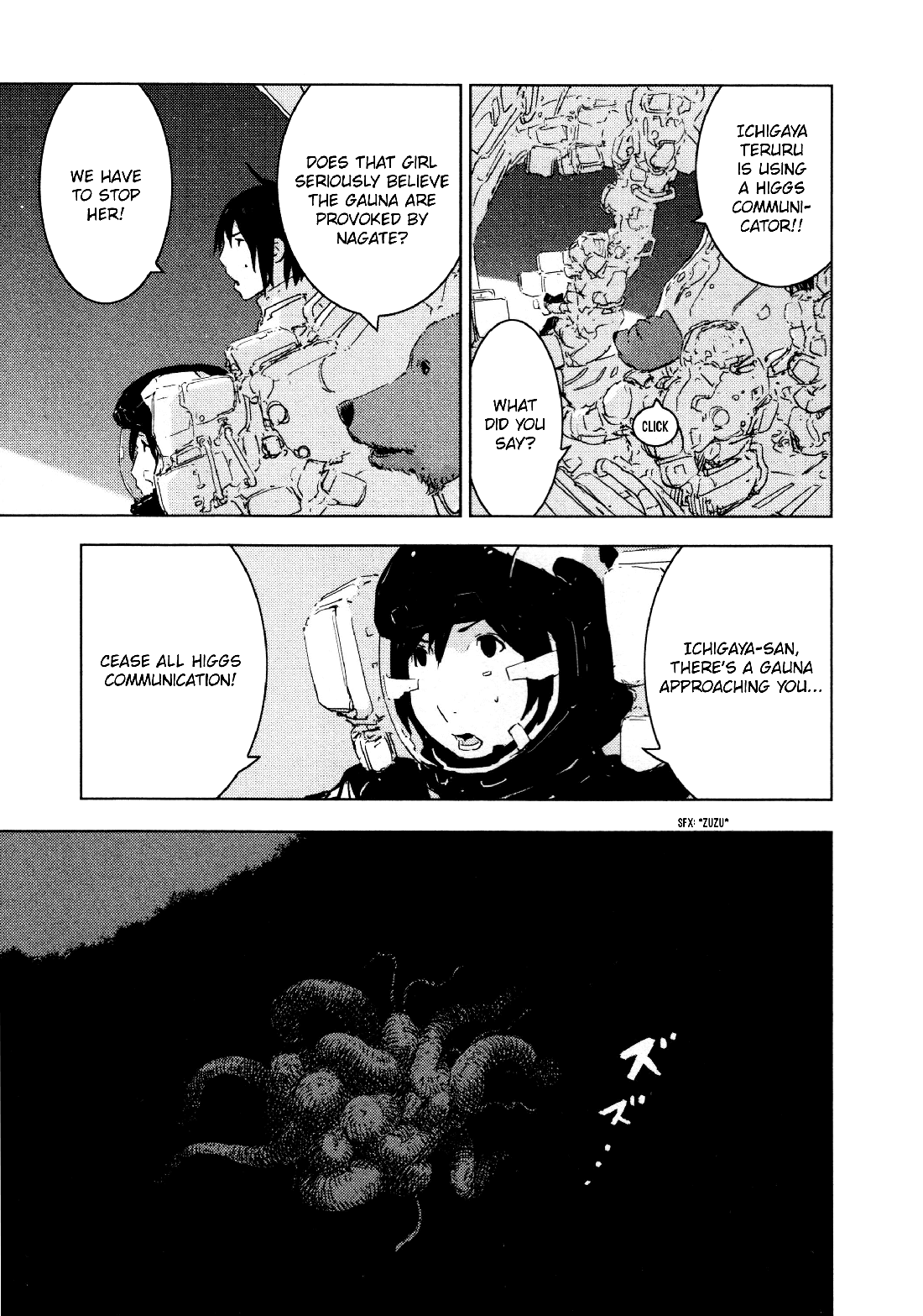 Sidonia no Kishi Chapter 51 page 13 - Chapter 51: Rescue of a Shipwrecked Sailor